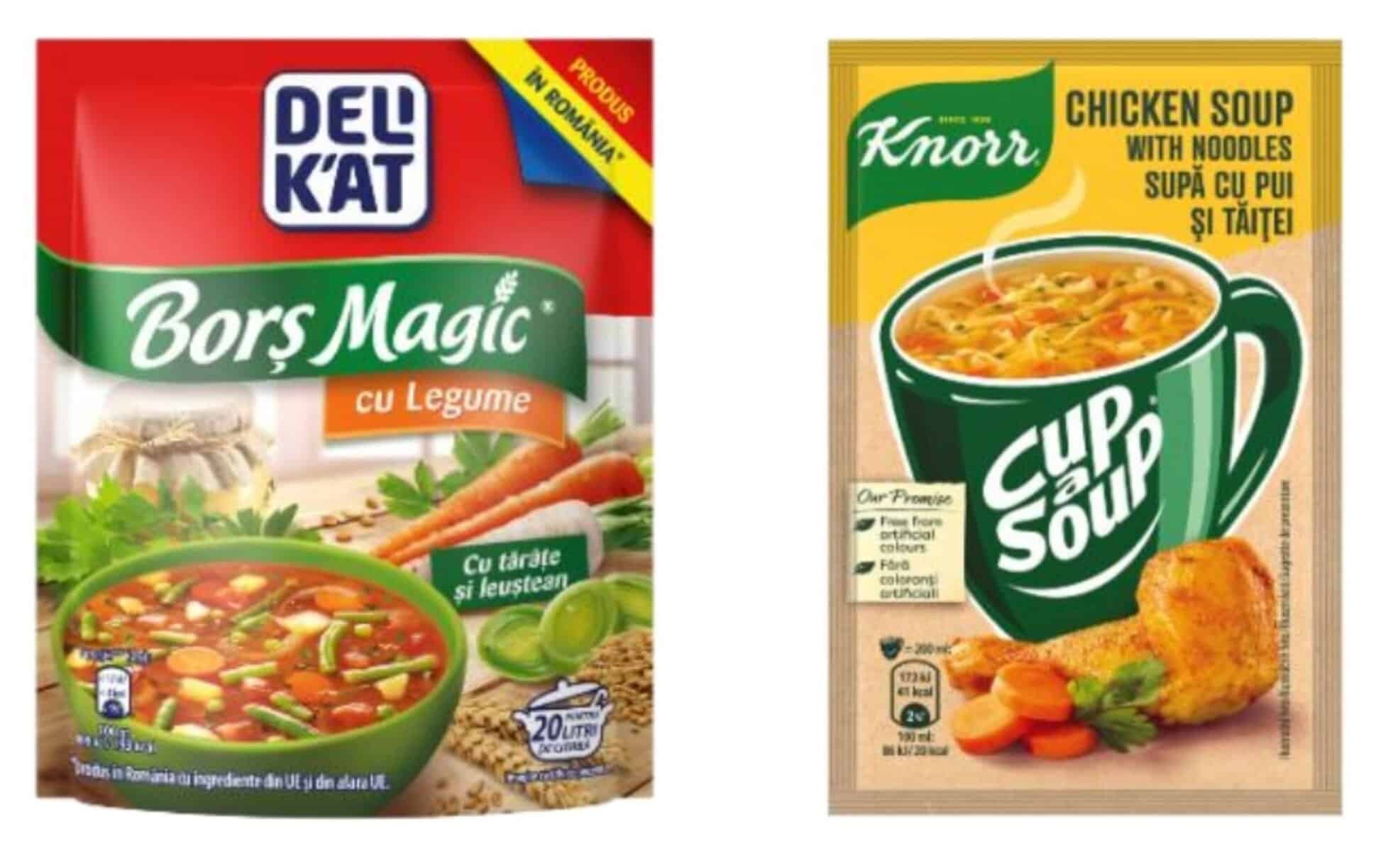 Condimente Knorr si Delikat retrase urgent din magazine – risc de contaminare cu bucati de metal