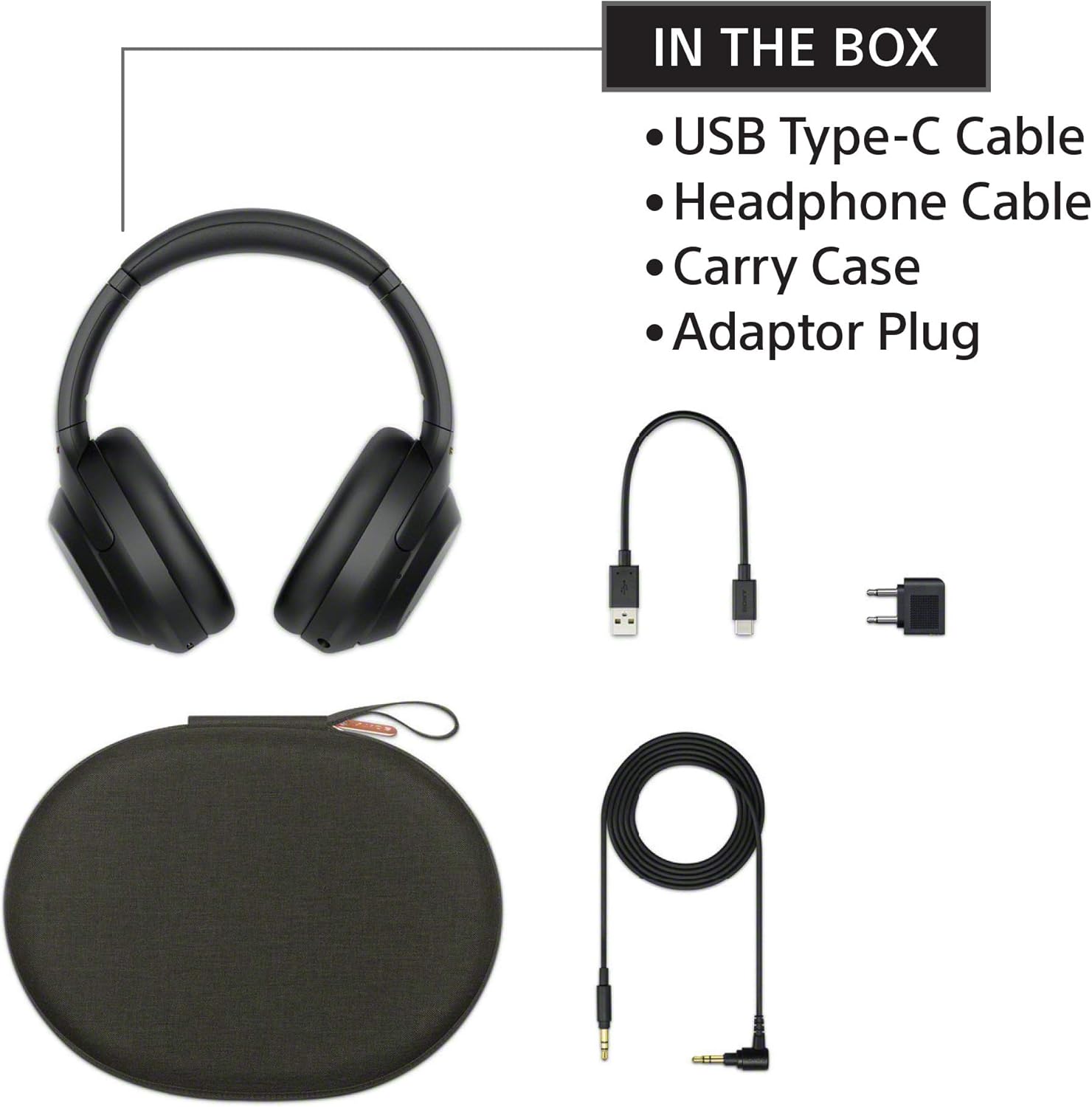 Sony WH-1000XM4 purtare si accesorii